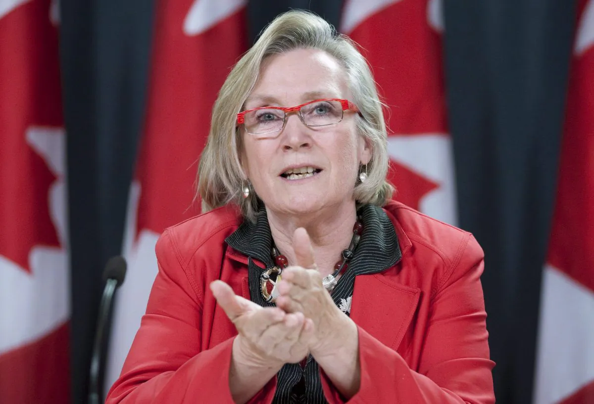 Liberal Critic for Aboriginal Affairs and Northern Development, Carolyn Bennett, speaks about water and wastewater systems on reserves during a news conference in Ottawa, Tuesday July 19, 2011. THE CANADIAN PRESS/Adrian Wyld