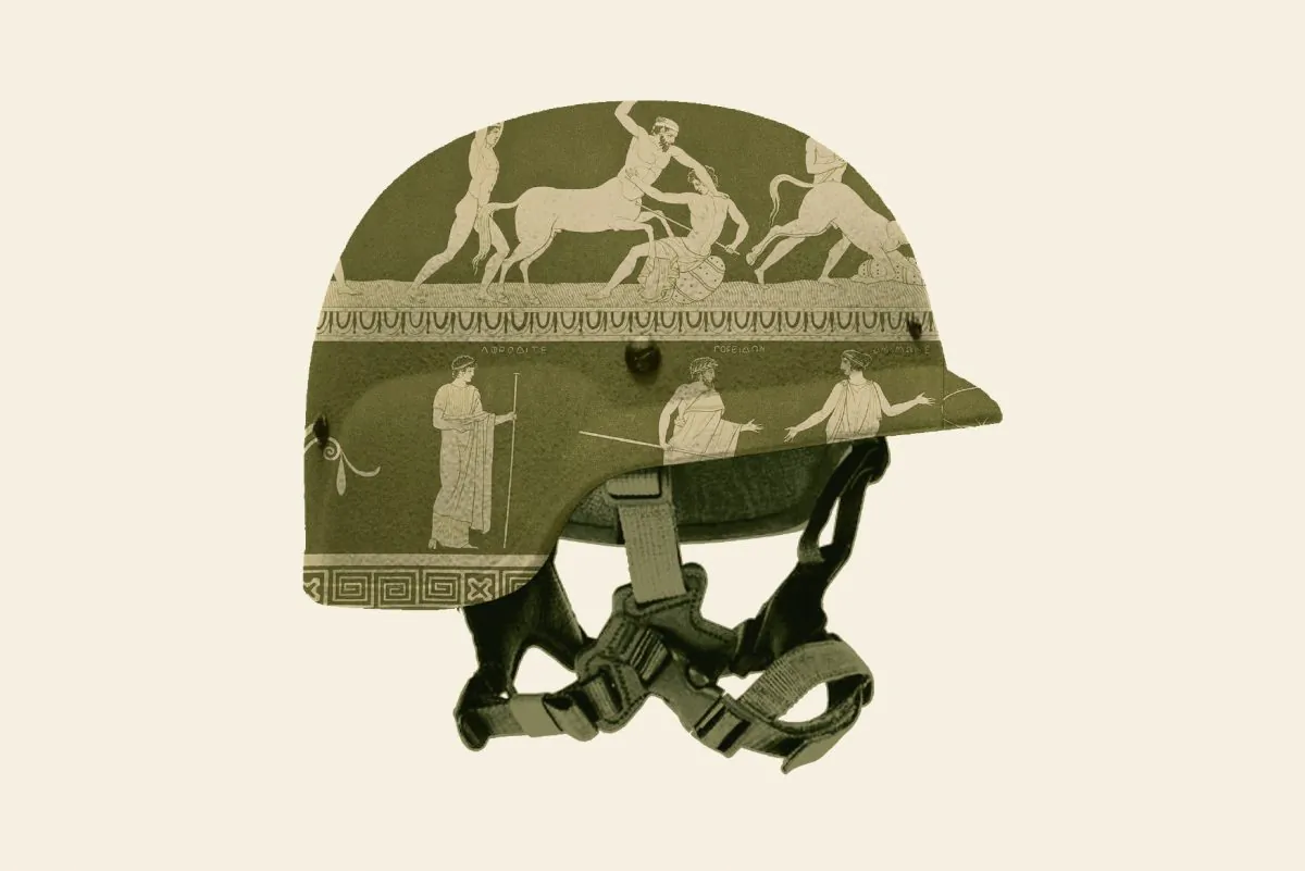 An illustration on the cover of the book "The Theater of War" by Bryan Doerries. (Alfred A. Knopf)
