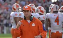 Swinney: No. 1 Clemson Won’t Be Awed by Title Game