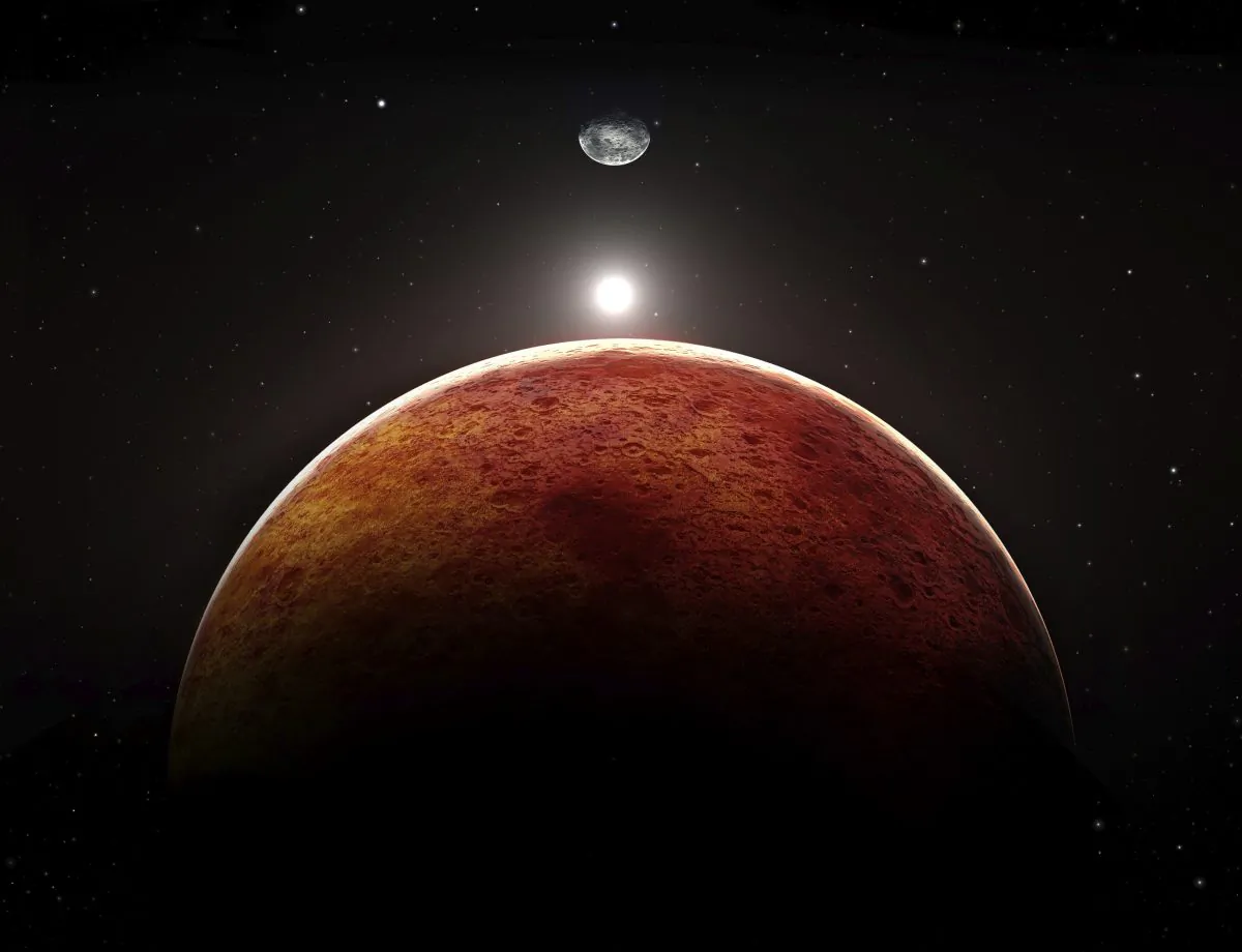 Illustration of Mars (Pitris/iStock)
