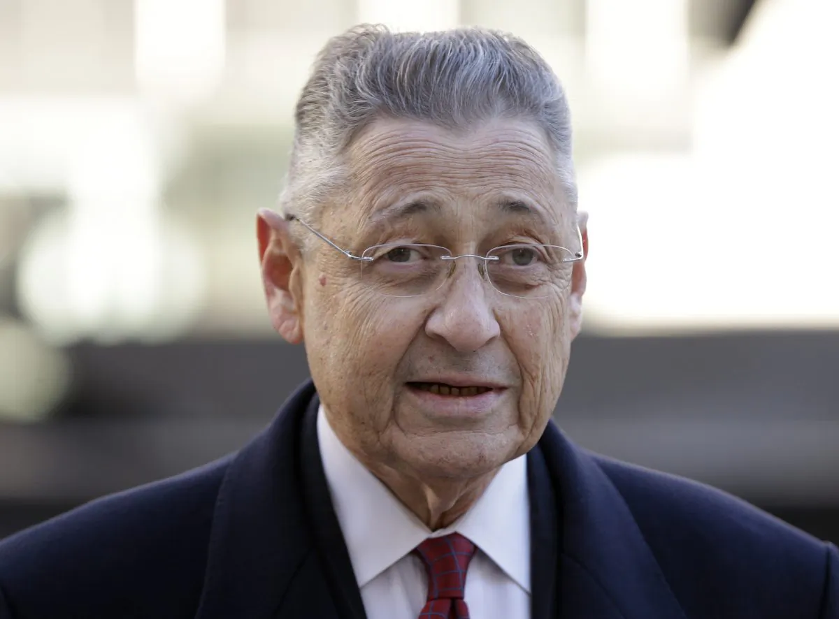 Ex-Speaker Sheldon Silver arrives to the courthouse in New York, Monday, Nov. 23, 2015. (AP Photo/Seth Wenig)