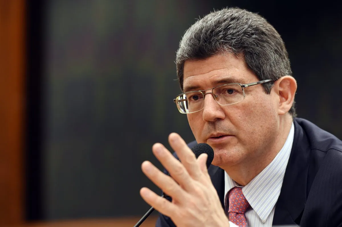 Brazilian Finance Minister Joaquim Levy at a public hearing at the National Congress in Brasilia on Nov. 24, 2015. Levy keeps negotiating with pro-government and opposition parliamentarians for the approval of the fiscal adjustment proposed by the government. (Evaristo Sa/AFP/Getty Images)
