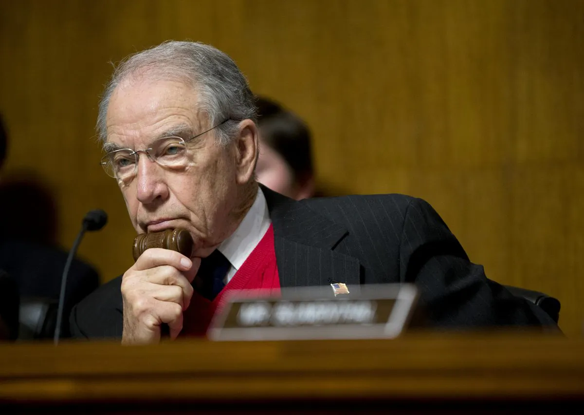 Senate Finance Committee Chairman Sen. Chuck Grassley (R-Iowa). (AP Photo/Pablo Martinez Monsivais)