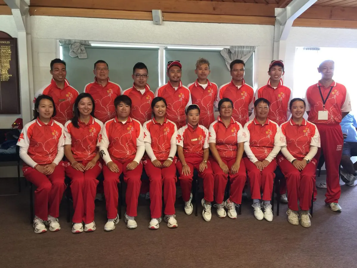 COME ON HONG KONG – the Hong Kong team that is participating in the 2015 Asia Pacific Championships in Christchurch, New Zealand, continue their search of the first medal since 2009. (Hong Kong Lawn Bowls Association)