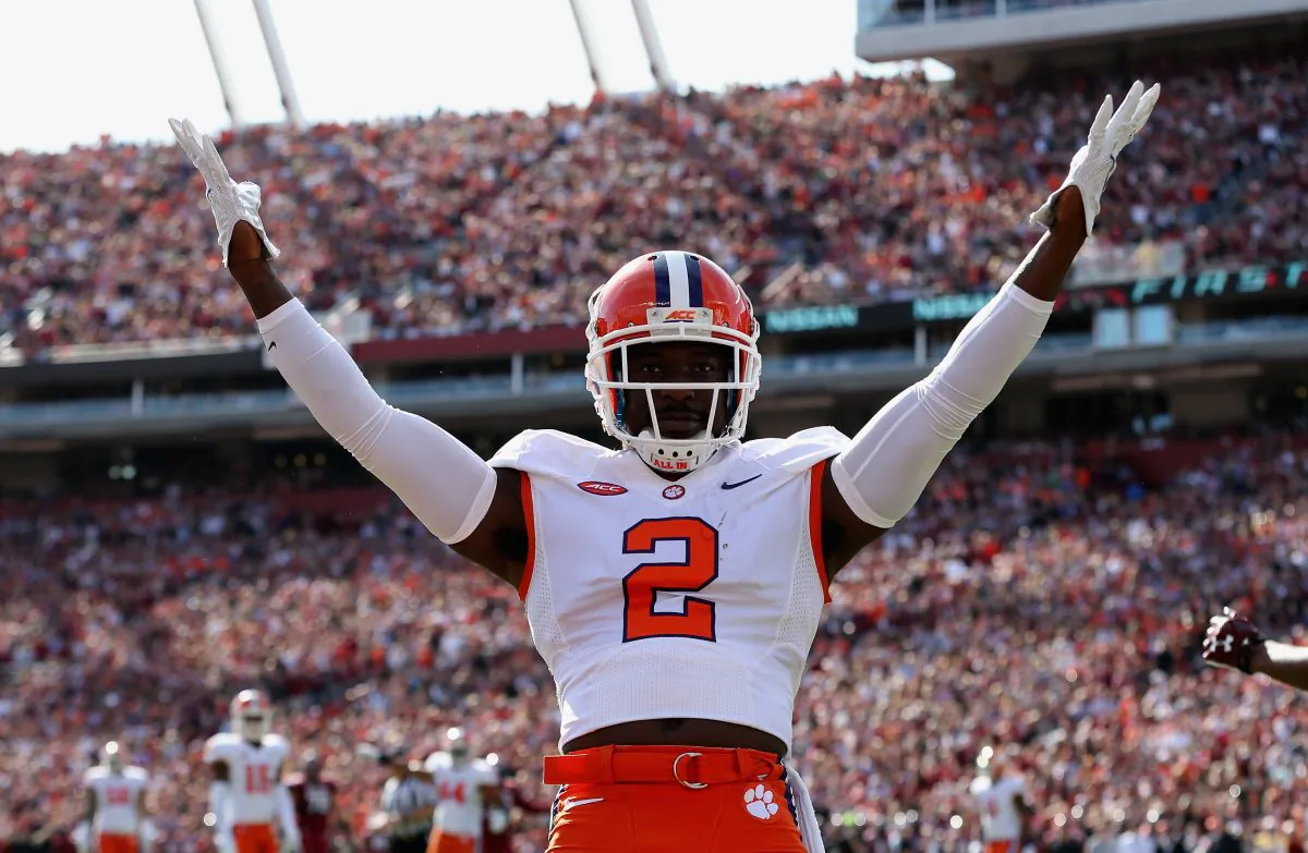 Mackensie Alexander and the Clemson Tigers simply need to beat North Carolina and they're a lock to make the playoffs. (Streeter Lecka/Getty Images)