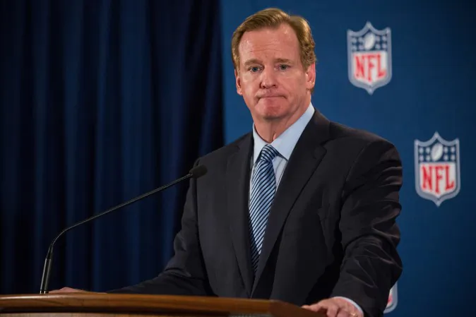 NFL Commissioner Roger Goodell has been working to put a team in Los Angeles since the Raiders and Rams left 21 years ago. (Andrew Burton/Getty Images)