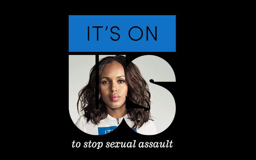 A screenshot of the logo on the It's On Us website from Dec. 5, 2015. (Holly Kellum/Epoch Times) 