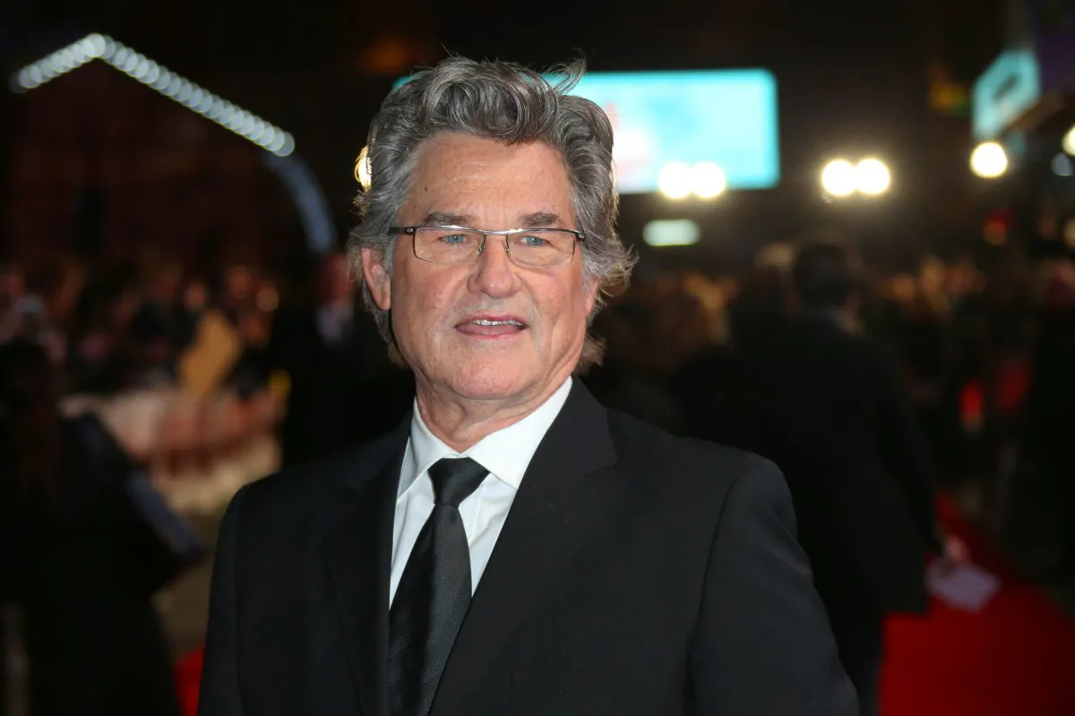 Kurt Russell poses for photographers upon arrival at the premiere of the film 'The Hateful Eight' in London, Thursday, Dec. 10, 2015. (Photo by Joel Ryan/Invision/AP)