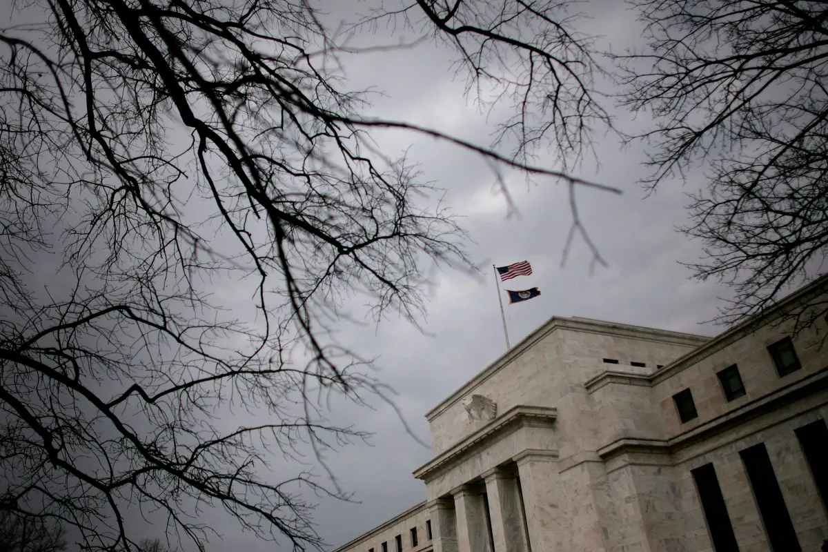 The Federal Reserve building in Washington, D.C., on Jan. 22, 2008. (Chip Somodevilla/Getty Images)