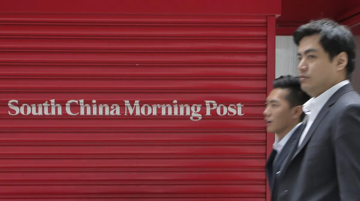 South China Morning Post  long in Hong Kong, on Dec. 7, 2015. (AP Photo/Vincent Yu)