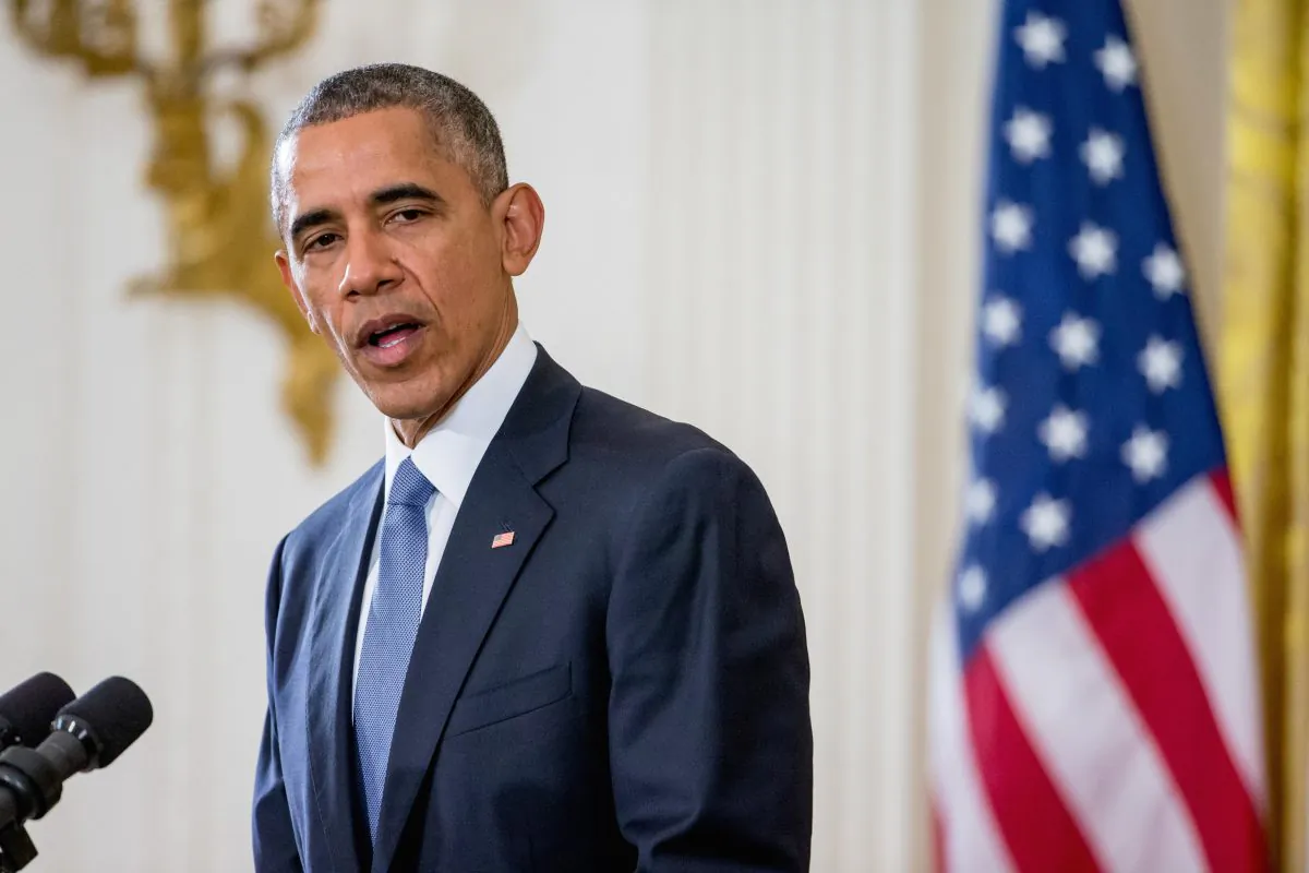 President Barack Obama speaks in the East Room at the White House in Washington, D.C., Tuesday, Nov. 24, 2015. (AP Photo/Andrew Harnik)