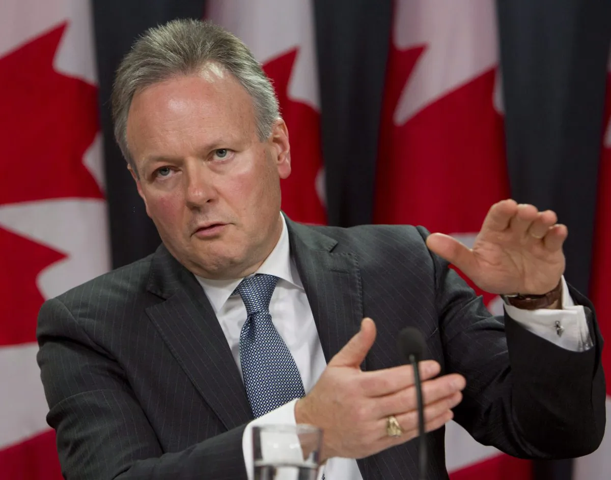 Bank of Canada governor Stephen Poloz speaks at a news conference in Ottawa on Dec. 15, 2015 after the Bank of Canada released its Financial System Review. (The Canadian Press/Fred Chartrand)
