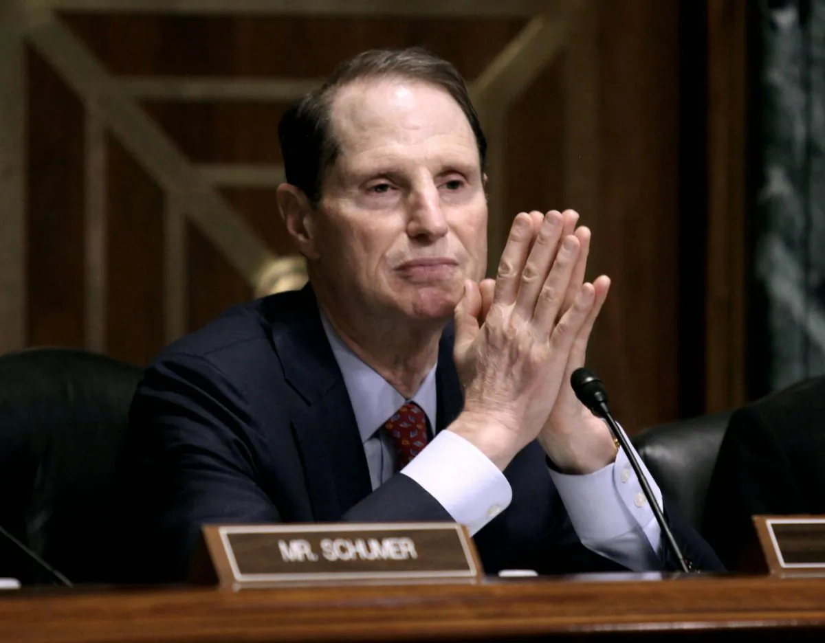 Sen. Ron Wyden (D-Ore.) on Capitol Hill in Washington on Sept. 29, 2015. (Lauren Victoria Burke/AP Photo)