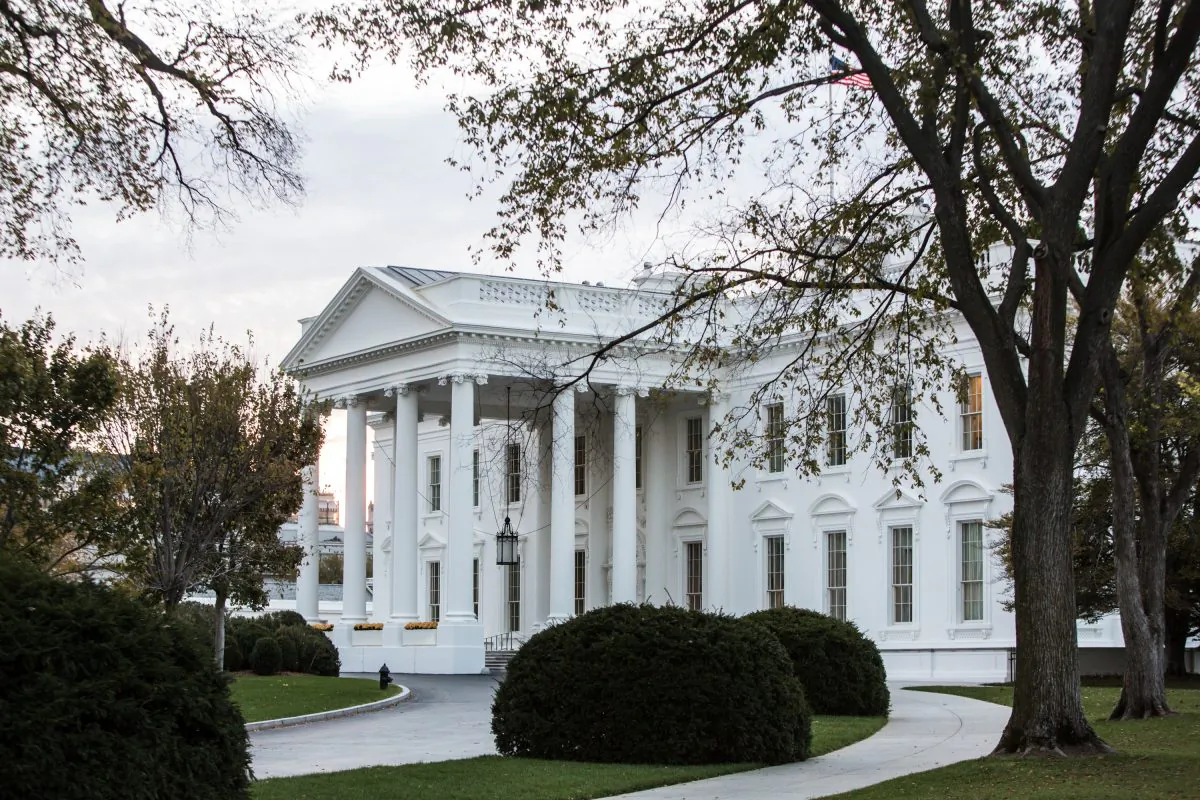 The White House in Washington, D.C., on Nov. 6, 2012. (Brendan Hoffman/Getty Images)