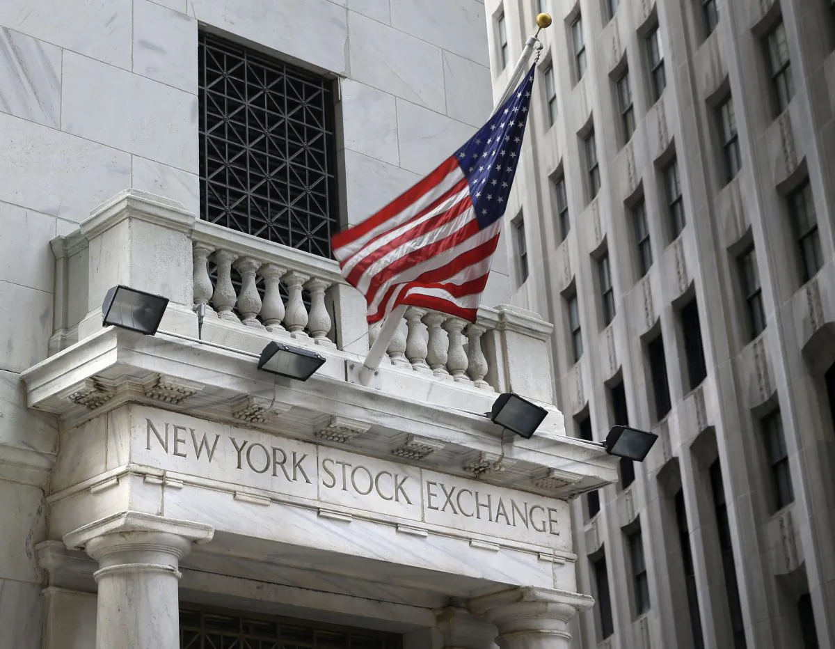 The New York Stock Exchange on Aug. 24, 2015. (AP Photo/Seth Wenig)