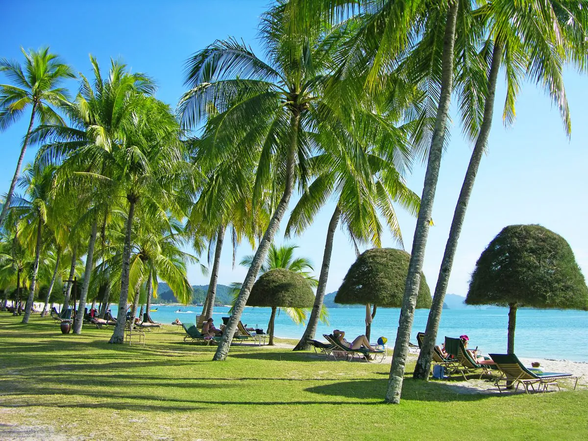 Beautiful Cenang Beach, Langkawi Island, Malaysia. (Olena Buyskykh/Epoch Times) 