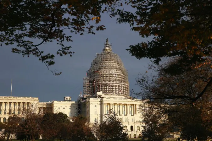 The Capitol dome is seen on Capitol Hill, Washington, D.C., on Nov. 22, 2015. (AP Photo/Alex Brandon)