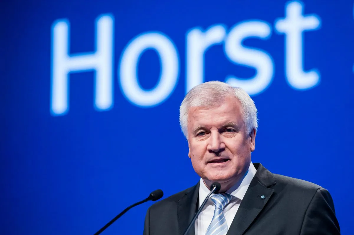 Bavarian Governor and Chairman of the Bavarian Christian Democrats (CSU) Horst Seehofer speaks at the annual CSU party congress in Munich, Germany, on Nov. 21, 2015. (Joerg Koch/Getty Images)