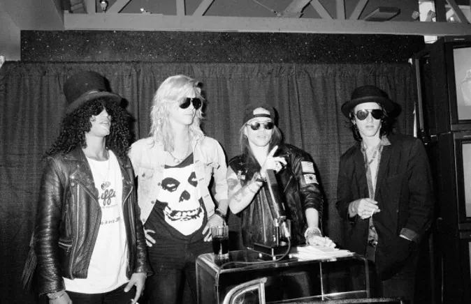 Guns N Roses on July 1, 1988. (The LIFE Picture Collection/Getty Images)