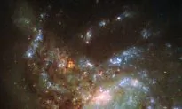 Hubble Space Telescope Takes Spectacular Image of Two Galaxies Merging
