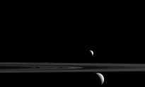 Find the Moon: NASA Pic of Saturn’s Rings Has Hidden Third Moon