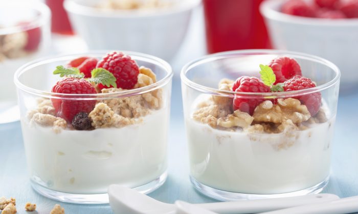 Study finds that men who eat yogurt regularly may have their risk of colorectal cancer reduced by more than a quarter. (OlgaMiltsova/iStock)