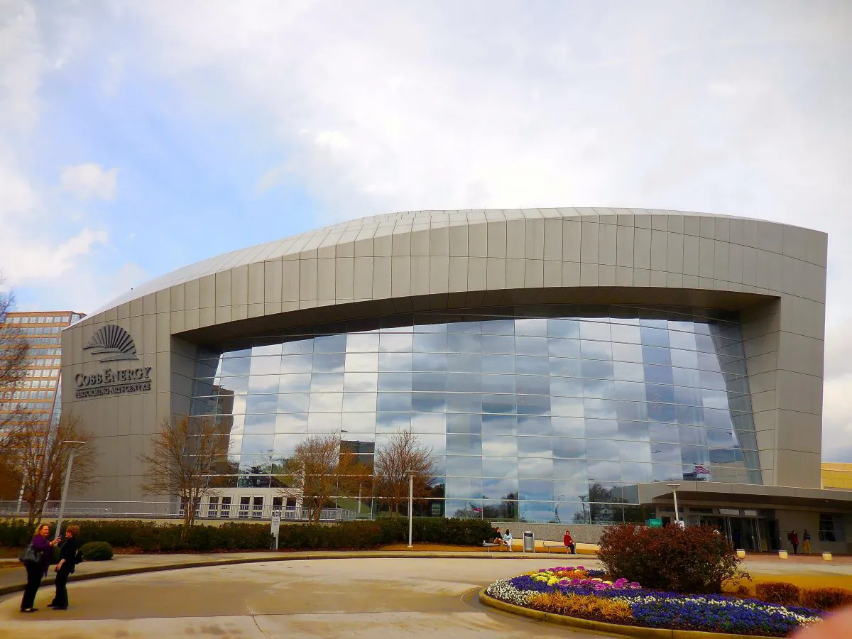 obb Energy Performing Arts Center in Atlanta on Jan. 4, 2015. The state of the art theater will host  (Mary Silver/Epoch Times)