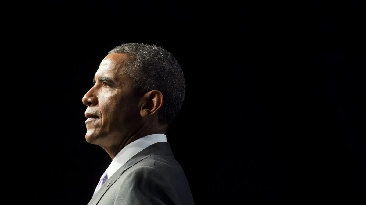 President Barack Obama speaks about healthcare reforms and the Affordable Care Act, known as Obamacare, during the Catholic Hospital Association Conference in Washington, D.C., on June 9, 2015. (Saul Loeb/AFP/Getty Images)