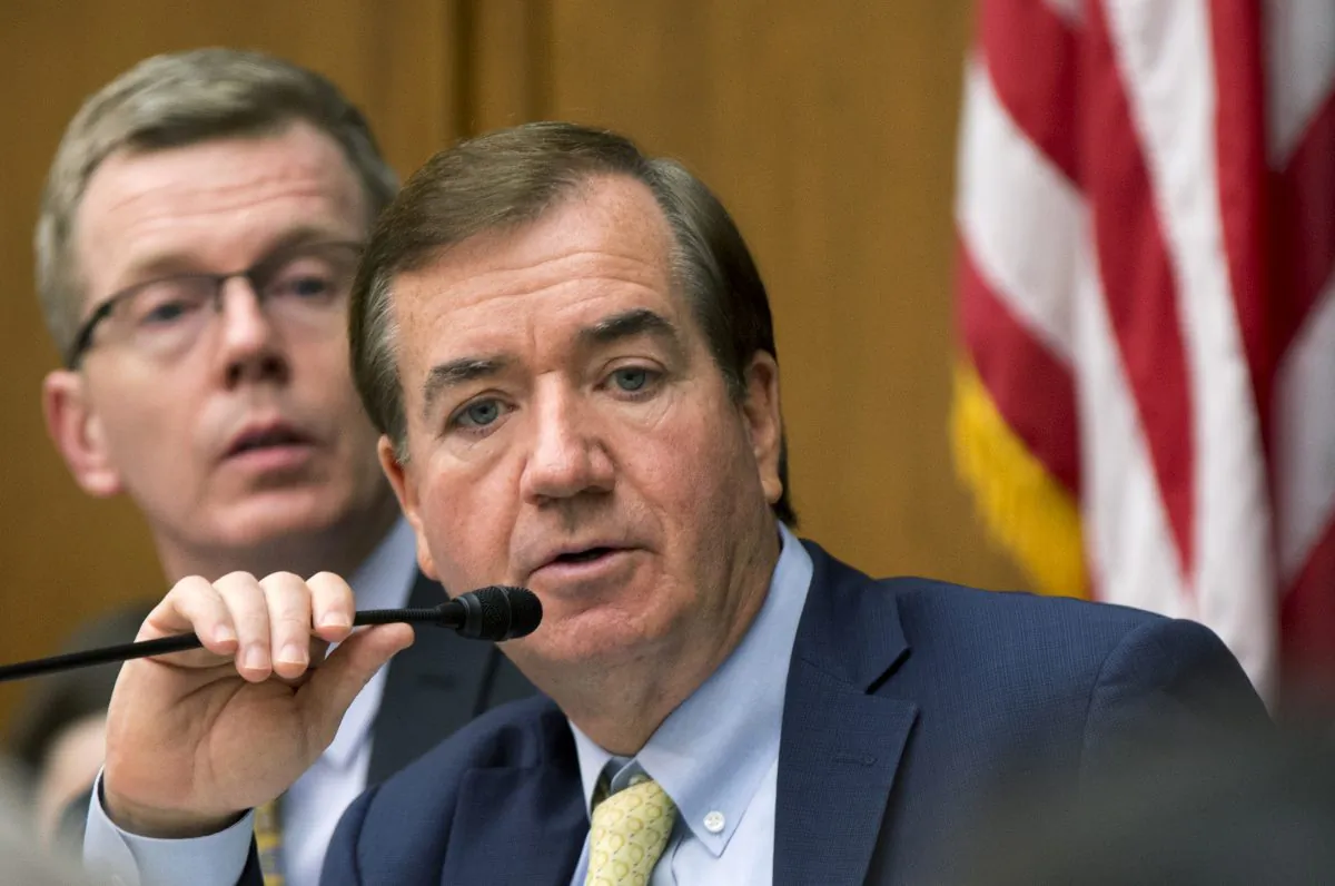 House Foreign Affairs Committee Chairman Rep. Ed Royce (R-Calif.) speaks on Capitol Hill in Washington, D.C., on Jan. 7, 2016. The House isn’t waiting for confirmation of North Korea’s hydrogen-bomb test claim before voting on legislation that expands sanctions on Pyongyang and specifically seeks to deny the hard currency lawmakers say it needs for its weapons programs. Royce, the bill's author, described the Obama’s administration’s policy on North Korea as one of “strategic patience” that has failed to curb its development of nuclear weapons and the long-range missiles to deliver them. (AP Photo/Manuel Balce Ceneta)