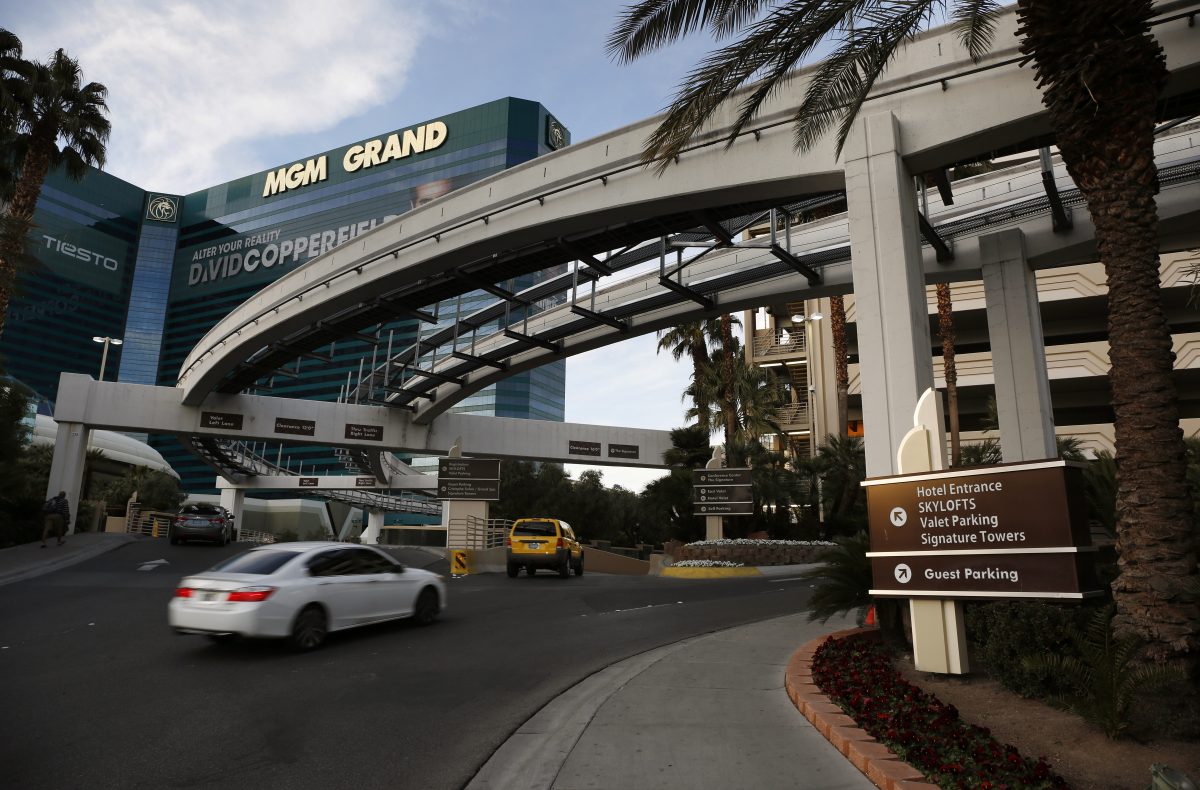 mgm casino parking status