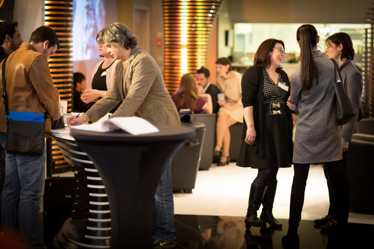A view of a typical InterNations networking event. (InterNations)