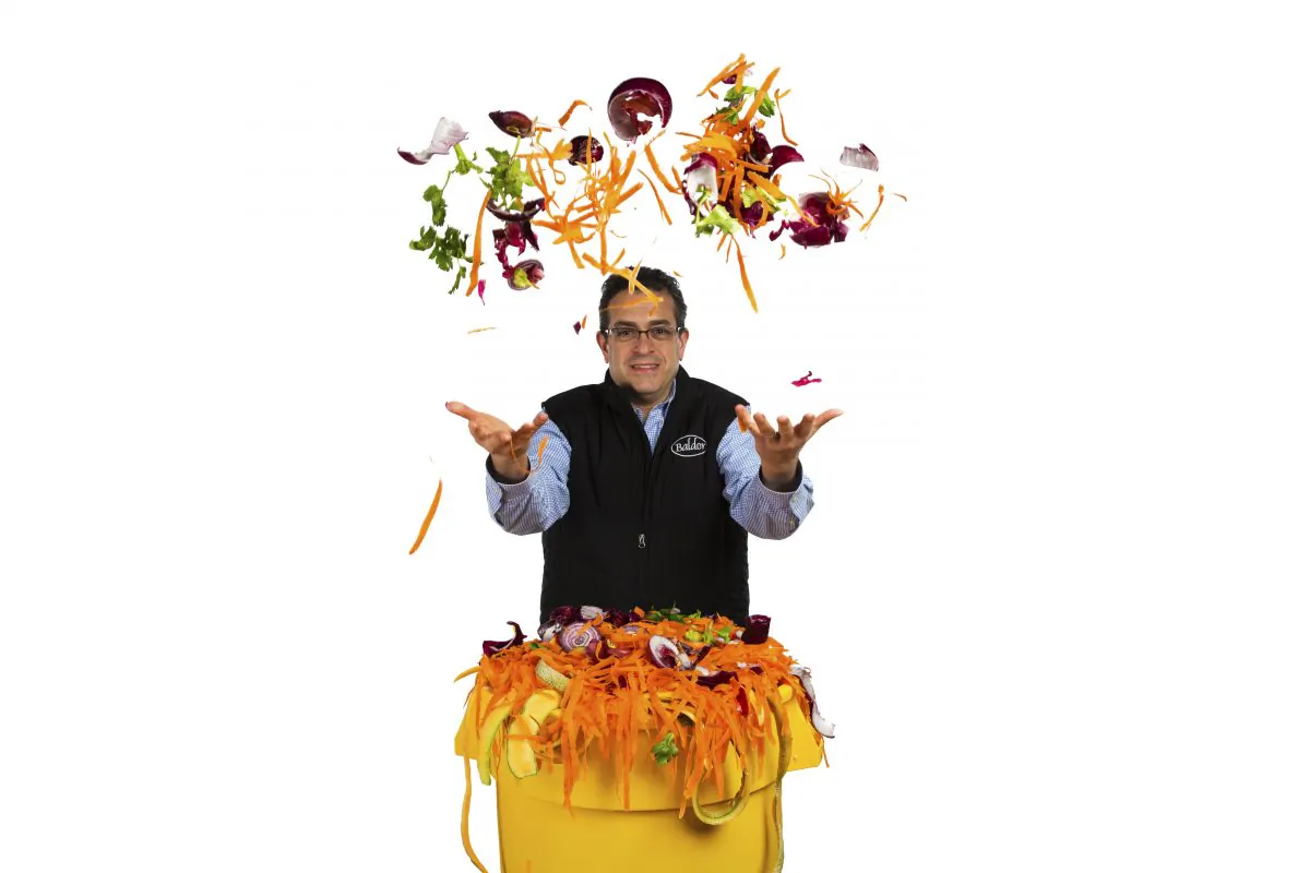 Baldor Specialty Foods’ Thomas McQuillan is the man in charge of a program to divert food scraps from the garbage to our dinner plate. (Courtesy of Baldor)