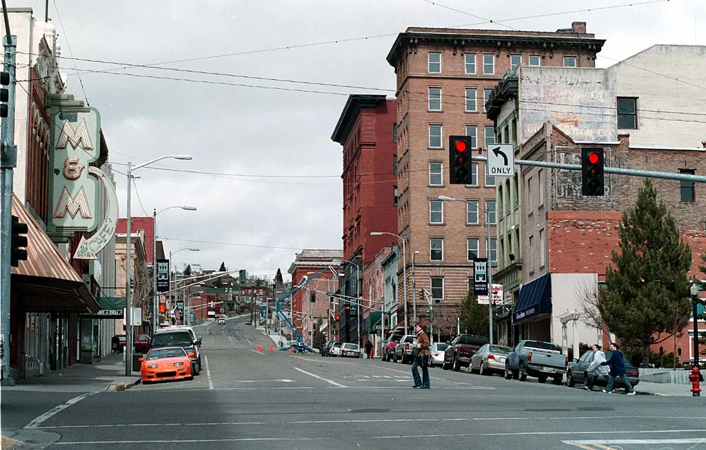 Uptown Butte, Montana, on April 24, 2006. (Public Domain)