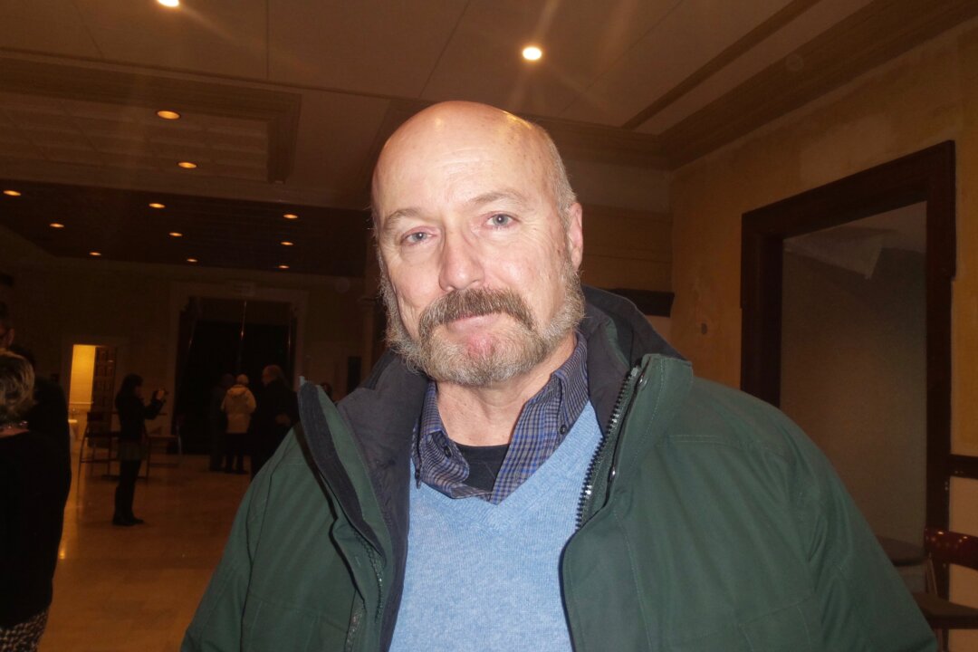 Robert St. Claire, vice president of chemistry of a drug company in Research Triangle Park, N.C. He enjoyed Shen Yun in Raleigh, N.C. on Jan. 23, 2016. (Epoch Times)