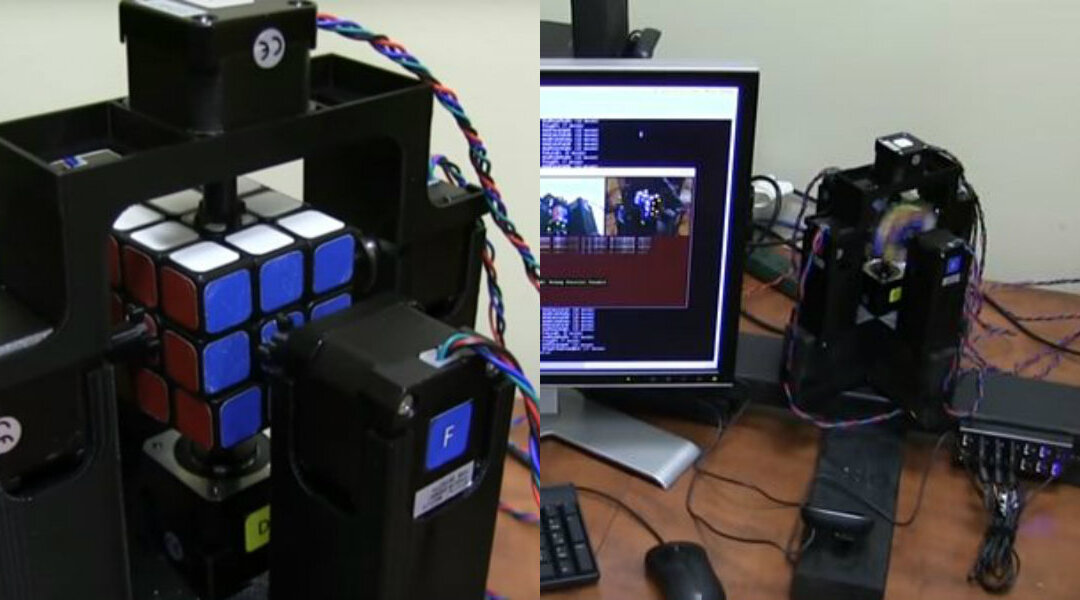 Watch This Robot Solve Rubik's Cube in Only 1 Second | The Epoch Times