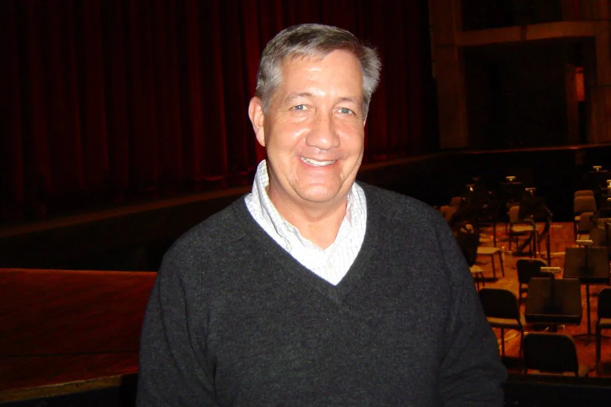 Charlie Benjamin said Shen Yun is "spectacular" after attending the performance at The Oncenter Crouse Hinds Theater, on Jan. 30,2016. (Frank Liang/Epoch Times)