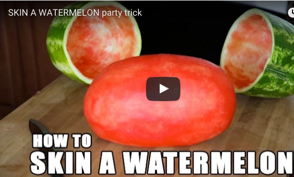 Watermelon party trick