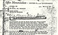 Declassified FBI Memo: Flying Saucers Found With 9 Aliens Inside?