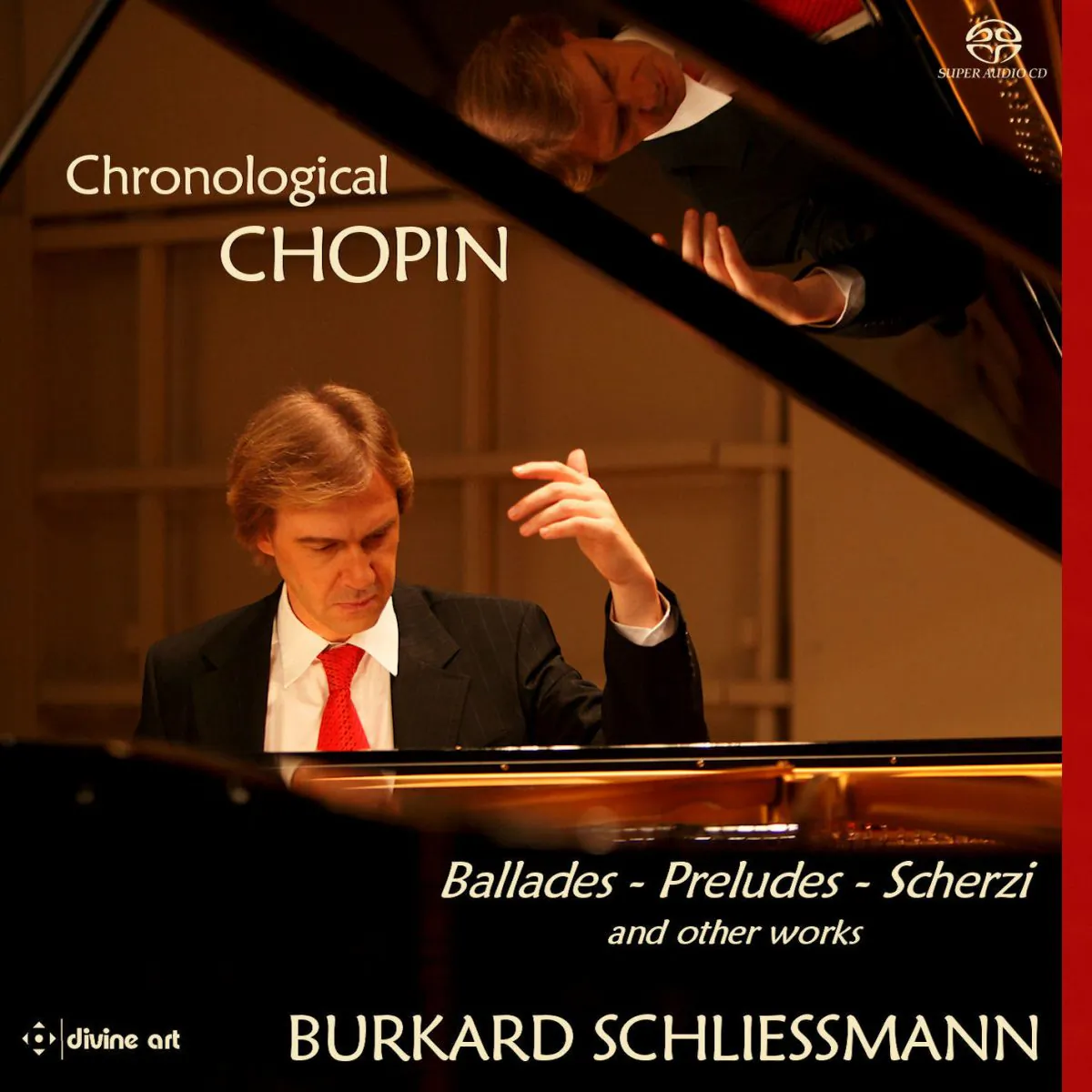 Chronological Chopin – Ballades – Preludes – Scherzi:
Burkard Schliessmann (Divine Art)