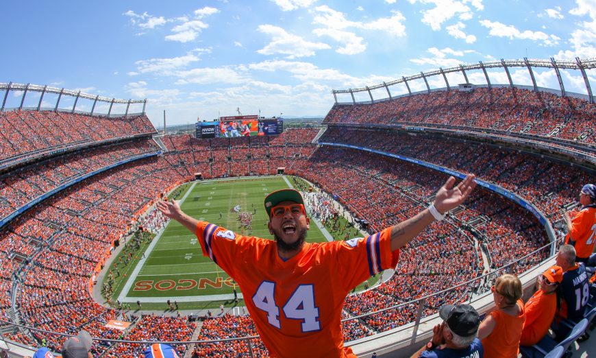 ELEVATING FANS AT DENVER BRONCOS EMPOWER FIELD - Lifted by Ikon Pass