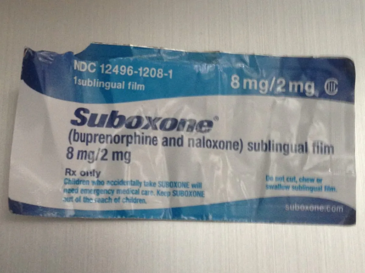 A discarded package of Suboxone film. (GamblinMan22/CC BY-SA 3.0)