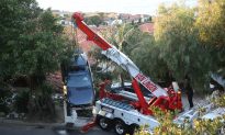 Careening Car Ends up on Roof of Southern California House