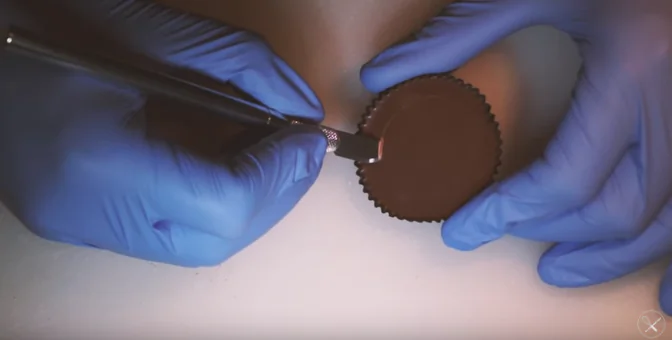 Viral Video: Person Inserts Oreo Creme Filling Into Reese’s Peanut Butter Cup