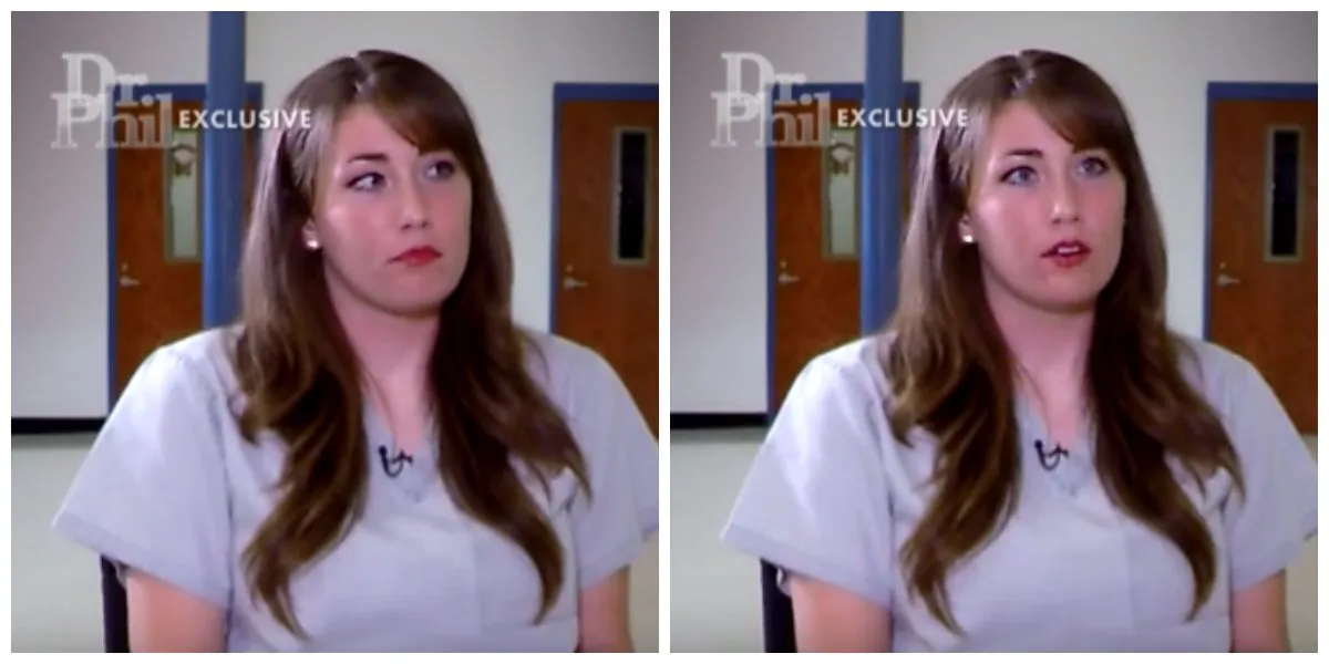 Amber Hilbering talks to Dr. Phil. (Dr. Phil/YouTube)
