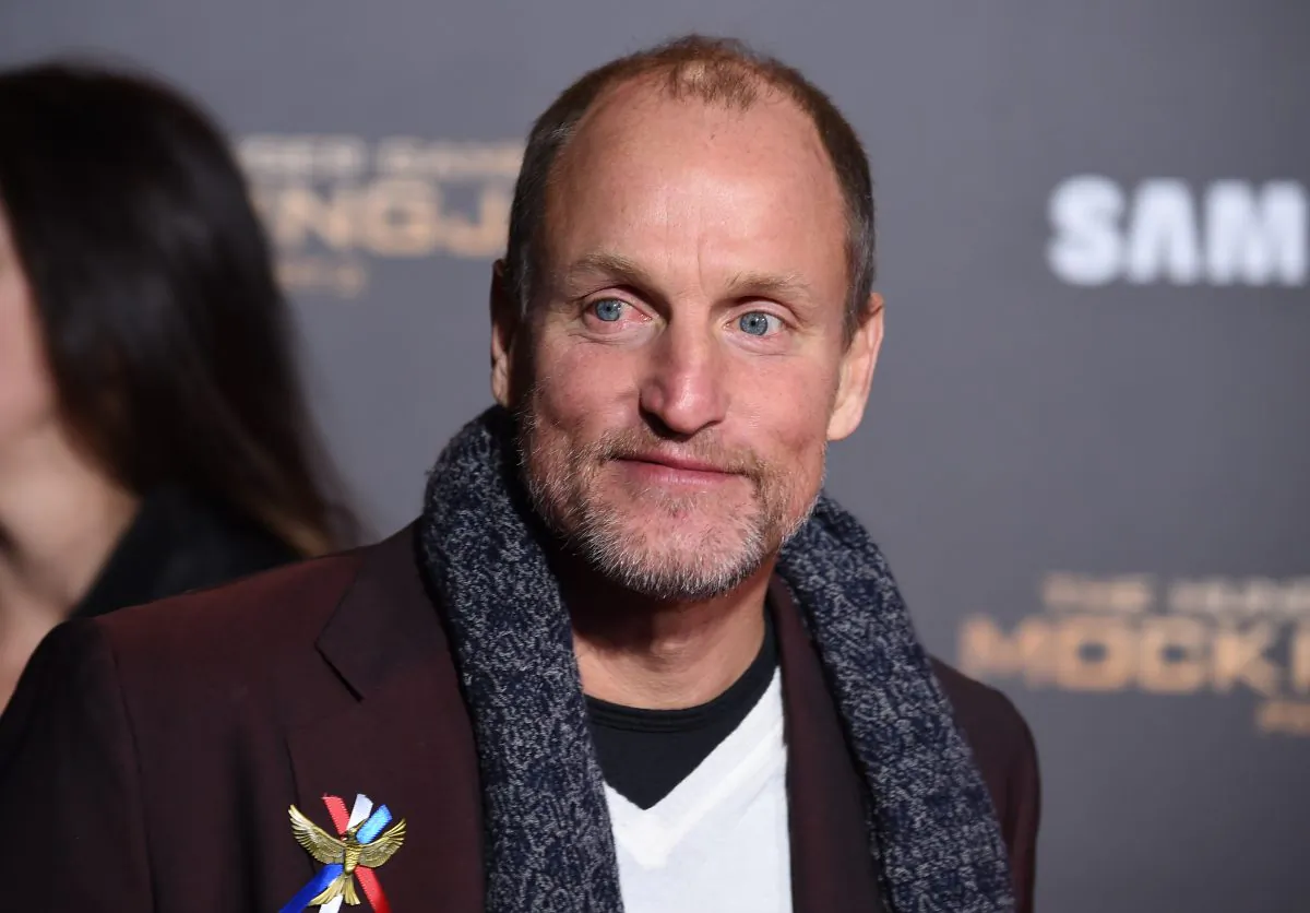Actor Woody Harrelson attends the premiere of "The Hunger Games: Mockingjay - Part 2" at the Microsoft Theater in Los Angeles, California, November 16, 2015. (ROBYN BECK/AFP/Getty Images)