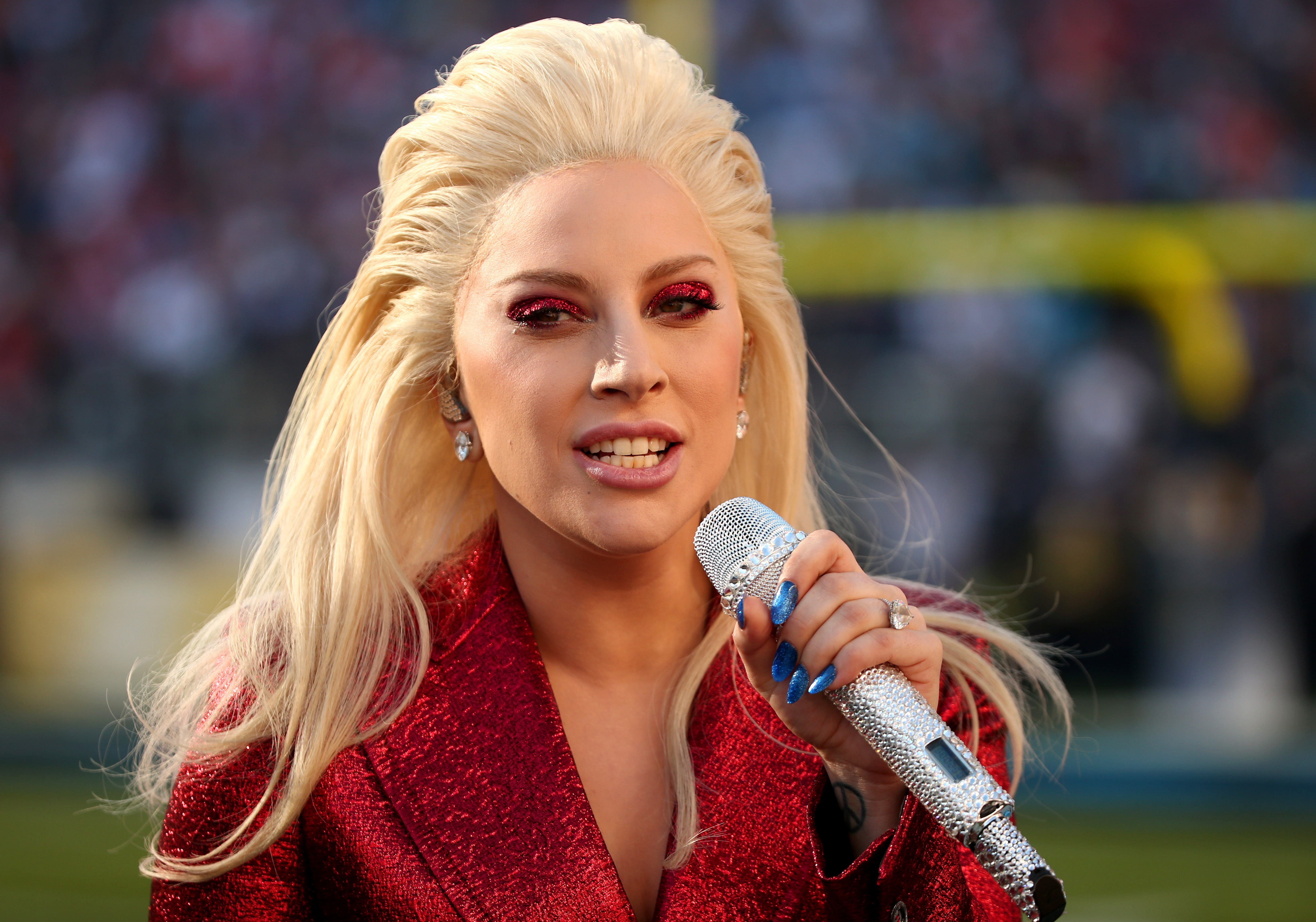 Lady Gaga on Performing the National Anthem at Super Bowl 50