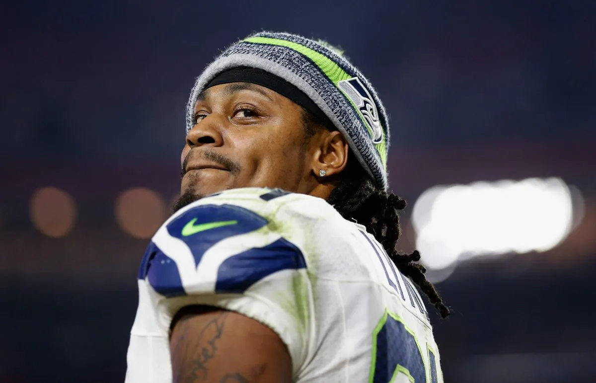 Marshawn Lynch is a five-time Pro Bowl running back who saw his career take off after a trade to Seattle. (Christian Petersen/Getty Images)