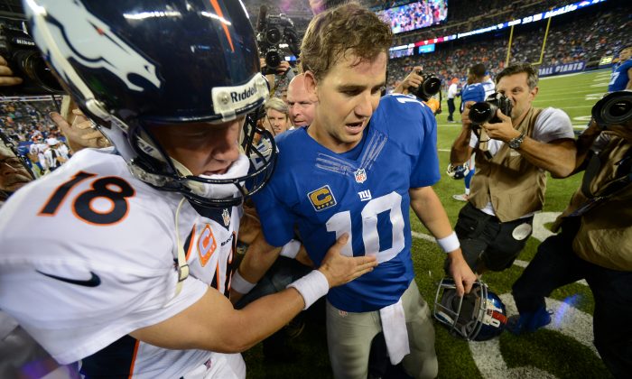 Watch: Peyton Manning Pokes Fun at Eli Manning's Super Bowl Stare on 'The  Tonight Show