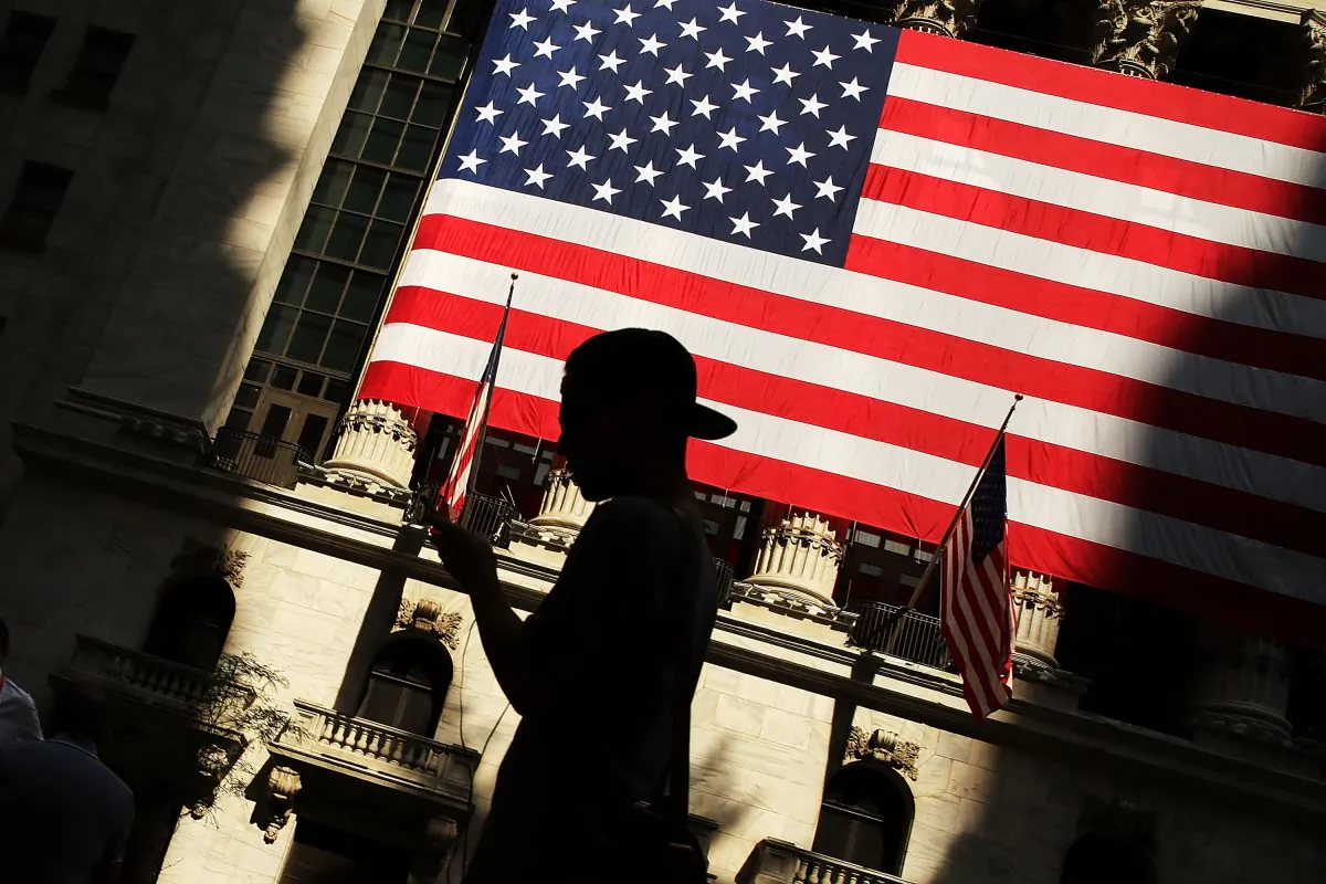 The New York Stock Exchange (NYSE) in New York City on July 6, 2015. (Spencer Platt/Getty Images)