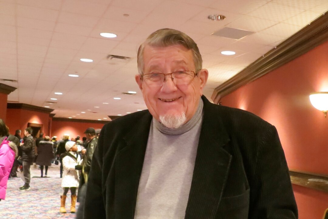 Mr. Edwin Frank said he will never forget the experience of seeing Shen Yun Performing Arts. (Stacey Tang/Epoch Times)